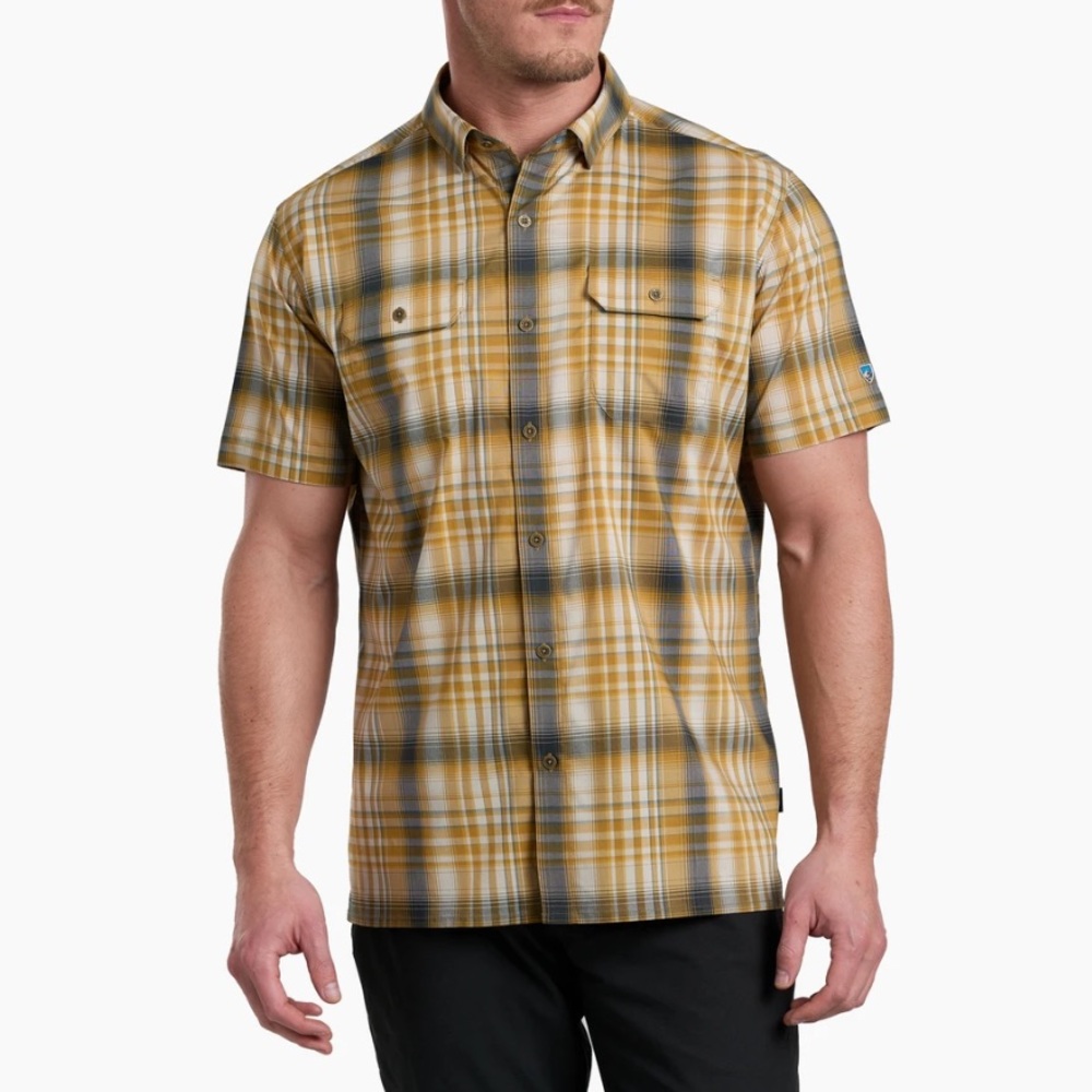 Kuhl Short Sleeve Button Down Shirt Size L